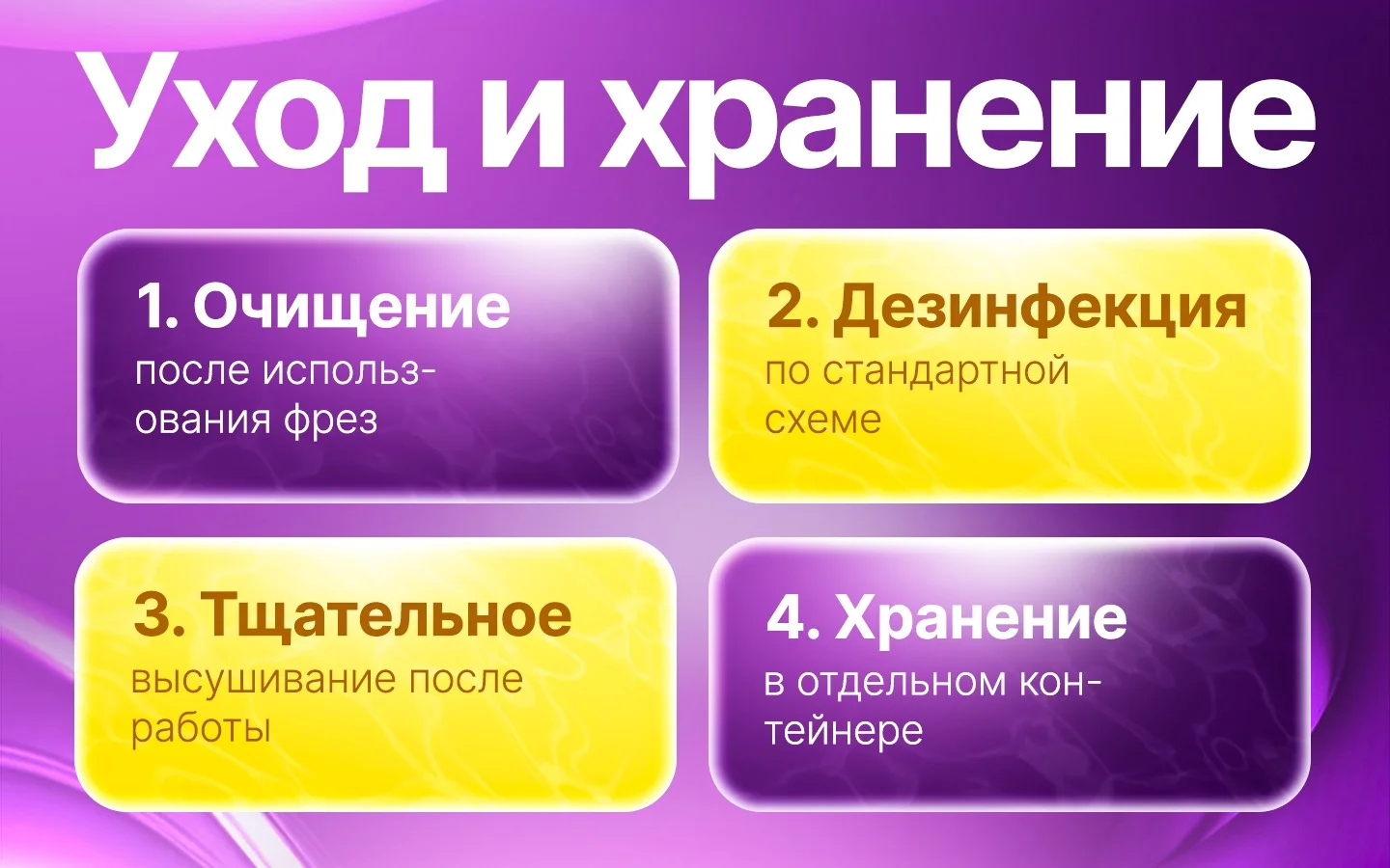 Набор фрез для маникюра HOLDY — особенности и применение, блок 3
